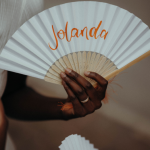 Hochzeit itslovedesign personalisiert, Fächer, Brautfächer, Gastgeschenk